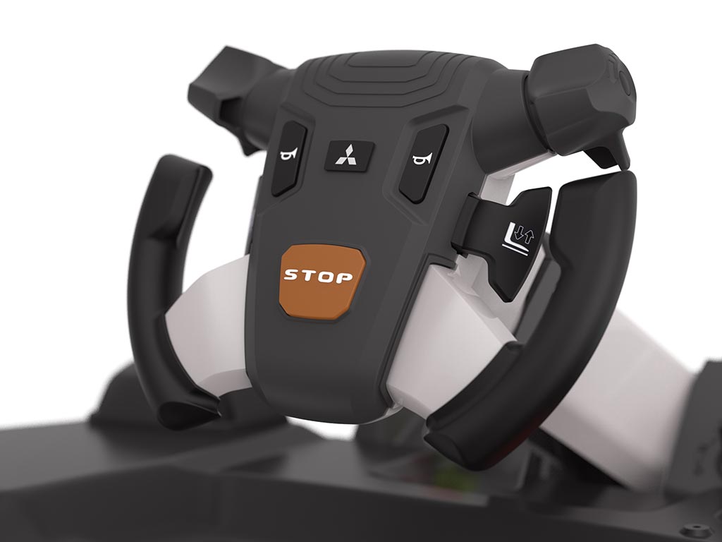 Next generation Maxius steering wheel